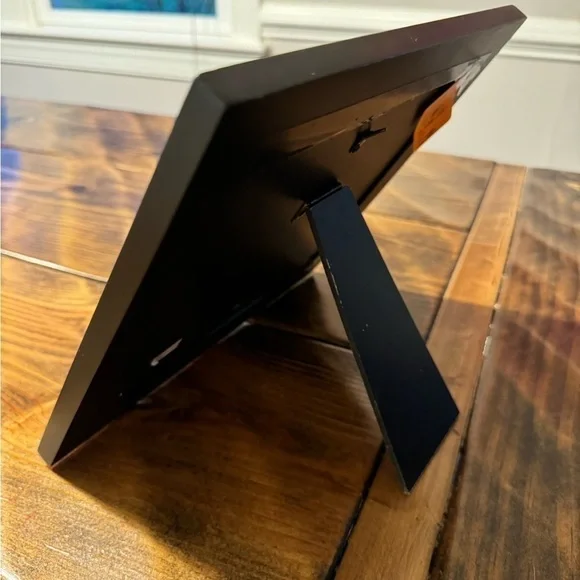 Beautiful hand painted in dot mandala style Tree. Black frame 9”x10”